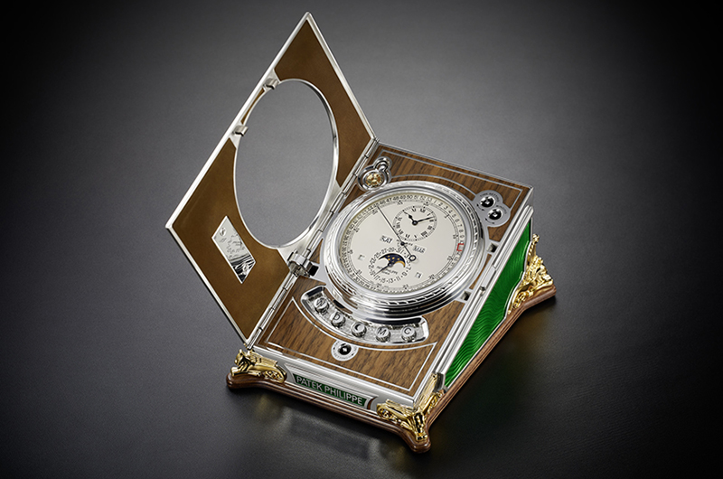 百達翡麗欣呈Ref. 27000M-001枱鐘臻品 嶄新機芯性能出眾