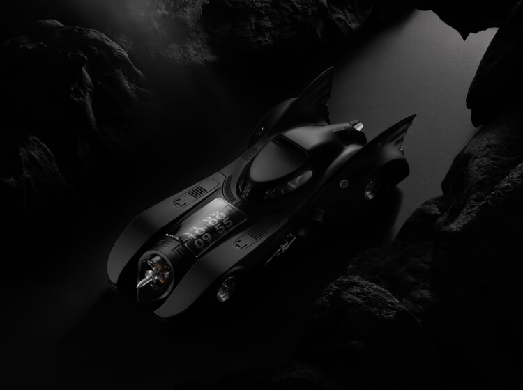 Kross Studio and Warner Bros. Consumer Products team up  to unveil a top-of-the-line Batman collectible: 1989 Batmobile X Kross Studio Desk Clock