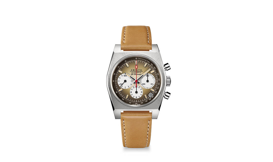 CHRONOMASTER REVIVAL A385復刻版腕錶強勢回歸  ZENITH重現1969年首度面世的腕錶 EL PRIMERO搭載漸變錶盤經典再現