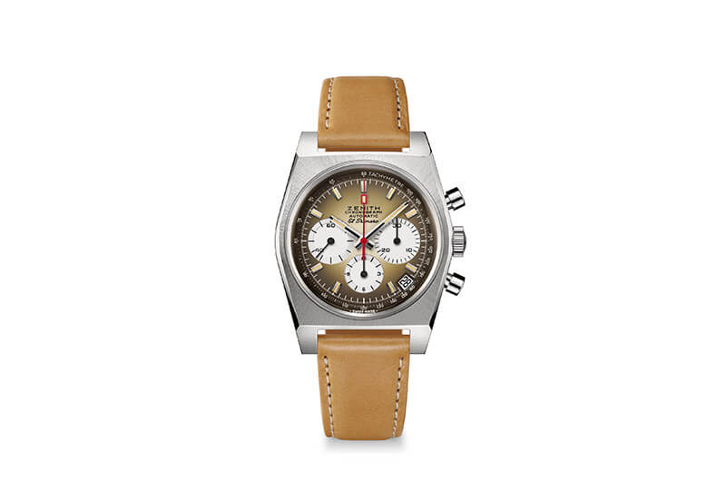 CHRONOMASTER REVIVAL A385復刻版腕錶強勢回歸  ZENITH重現1969年首度面世的腕錶 EL PRIMERO搭載漸變錶盤經典再現