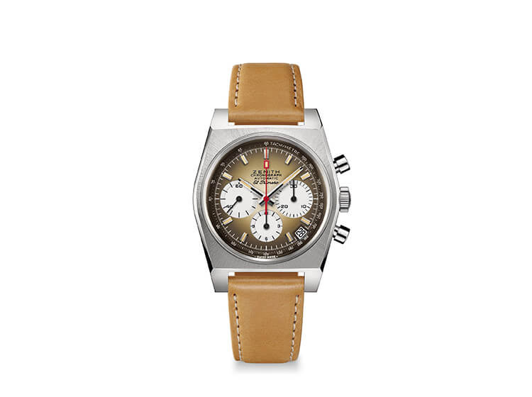 CHRONOMASTER REVIVAL A385復刻版腕錶強勢回歸  ZENITH重現1969年首度面世的腕錶 EL PRIMERO搭載漸變錶盤經典再現