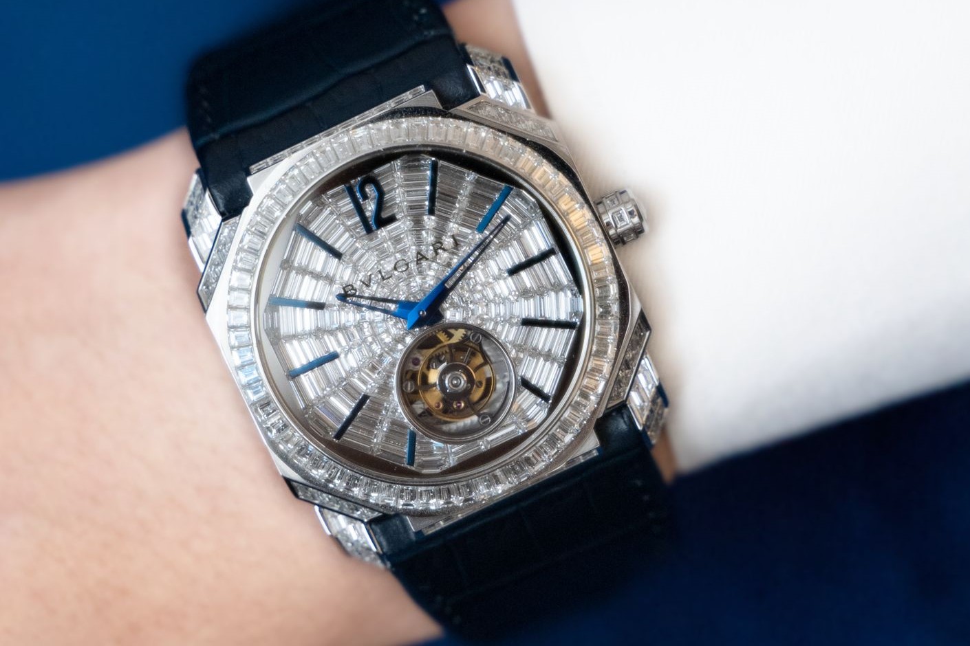 【BVLGARI Octo l'Originale Tourbillion Ref. 102852 】