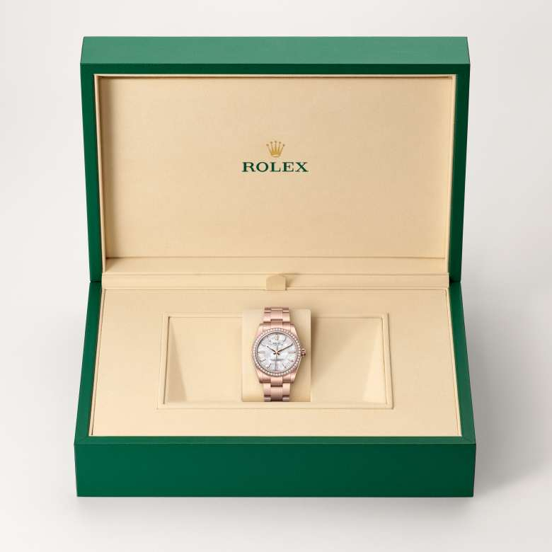 Rolex Oyster Perpetual腕錶18K永恒玫瑰金款，M124245RBR-0002 - 歐洲坊