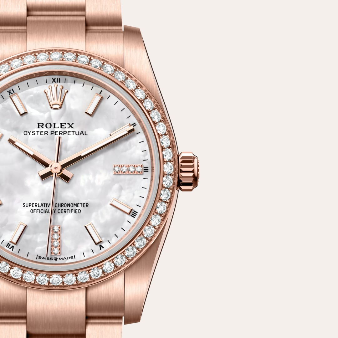 Rolex Oyster Perpetual腕錶18K永恒玫瑰金款，M124245RBR-0002 - 歐洲坊