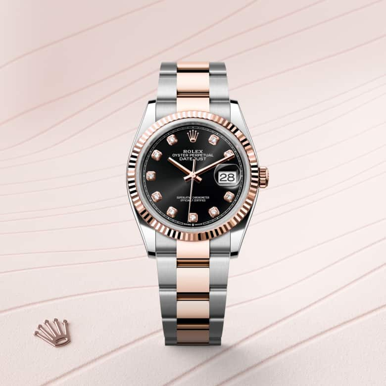Rolex Datejust腕錶永恒玫瑰金鋼（蠔式鋼與永恒玫瑰金的組合）款，M126231-0020 - 歐洲坊