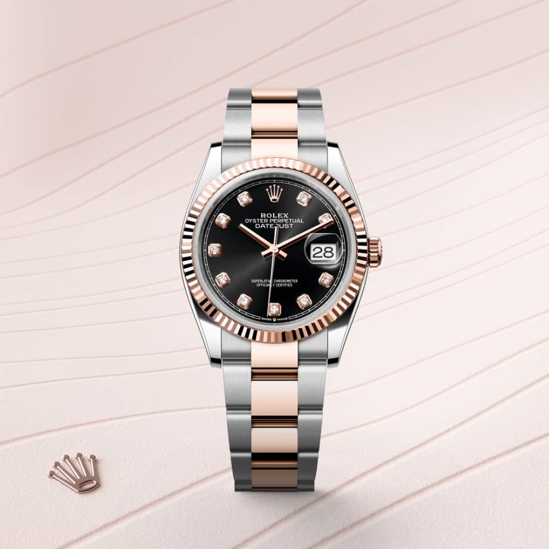 Rolex Datejust腕錶永恒玫瑰金鋼（蠔式鋼與永恒玫瑰金的組合）款，M126231-0020 - 歐洲坊