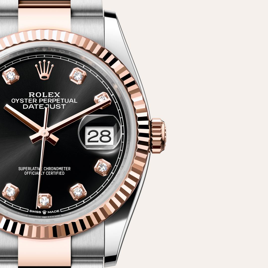 Rolex Datejust腕錶永恒玫瑰金鋼（蠔式鋼與永恒玫瑰金的組合）款，M126231-0020 - 歐洲坊