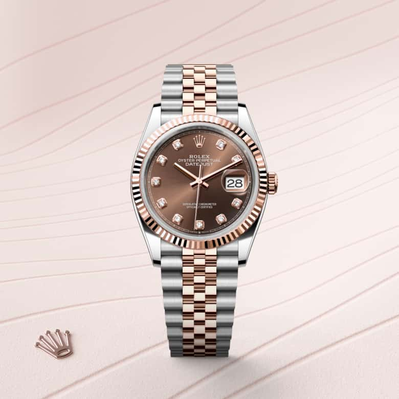 Rolex Datejust腕錶永恒玫瑰金鋼（蠔式鋼與永恒玫瑰金的組合）款，M126231-0053 - 歐洲坊