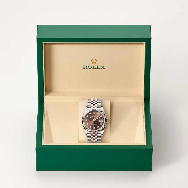 Rolex Datejust腕錶永恒玫瑰金鋼（蠔式鋼與永恒玫瑰金的組合）款，M126231-0053 - 歐洲坊