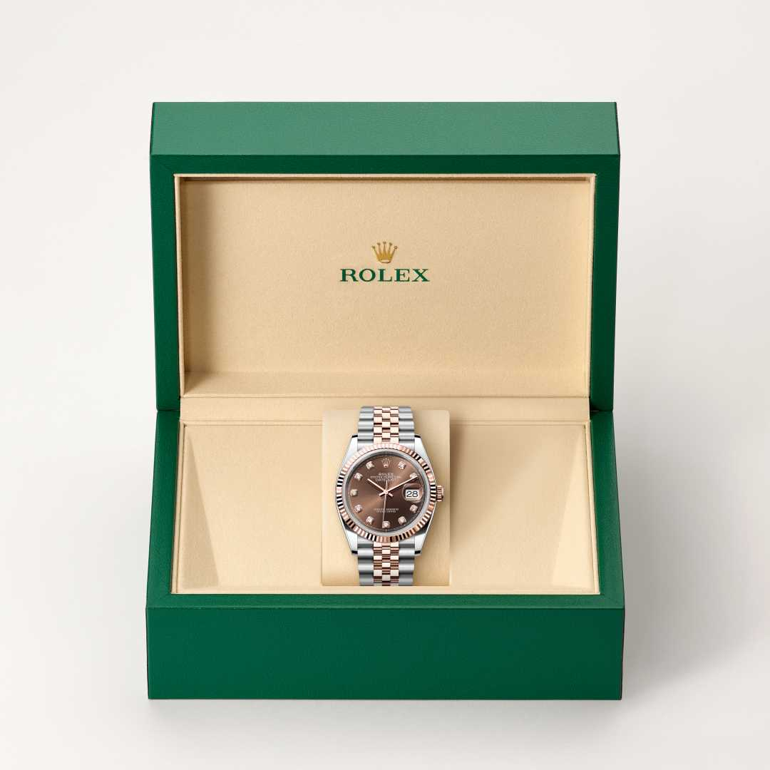 Rolex Datejust腕錶永恒玫瑰金鋼（蠔式鋼與永恒玫瑰金的組合）款，M126231-0053 - 歐洲坊