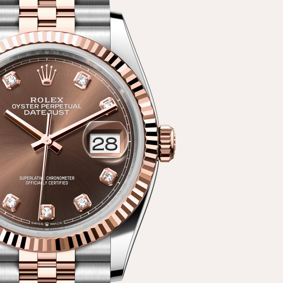 Rolex Datejust腕錶永恒玫瑰金鋼（蠔式鋼與永恒玫瑰金的組合）款，M126231-0053 - 歐洲坊