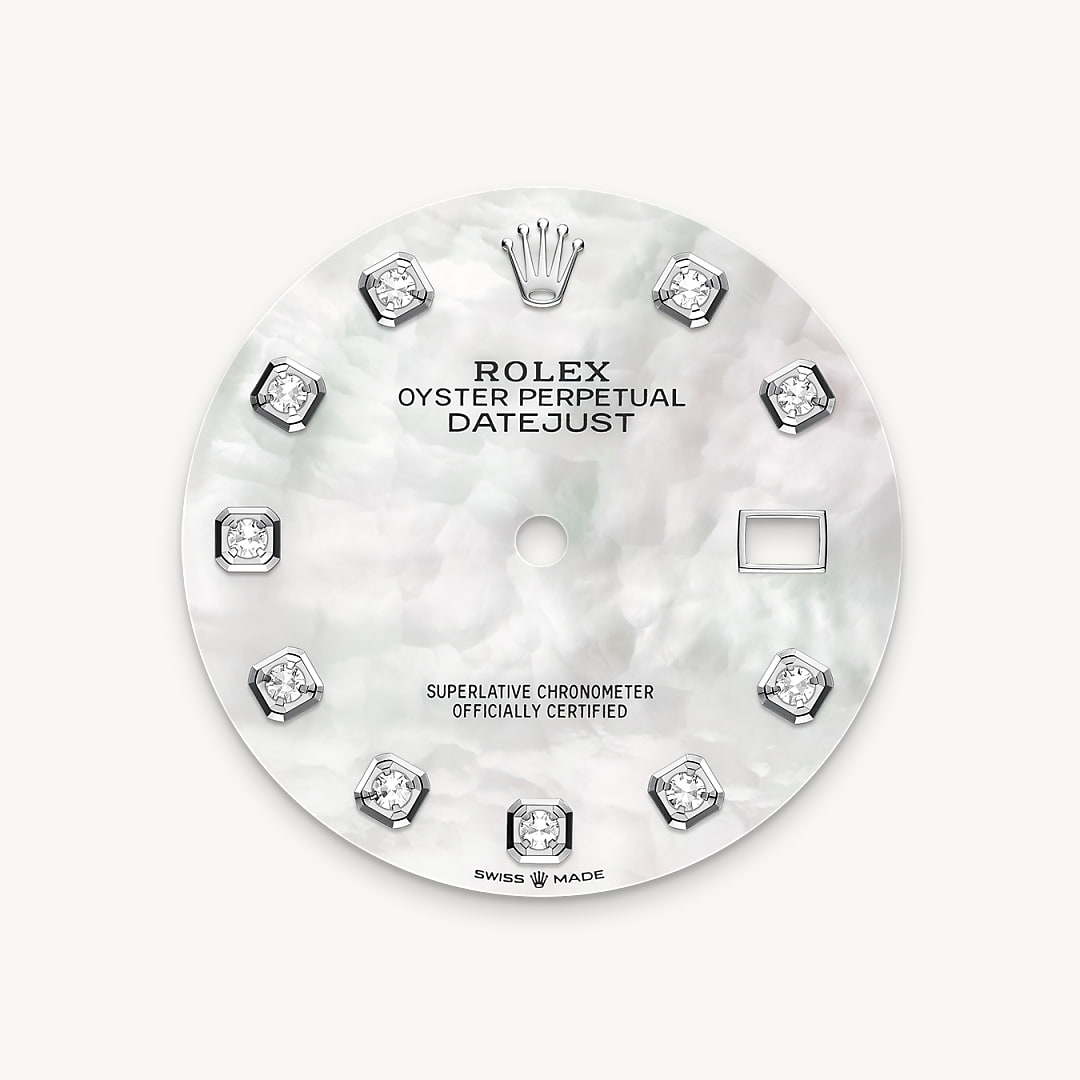 Rolex Datejust腕錶白色黃金鋼（蠔式鋼與白色黃金的組合）款，M126234-0019 - 歐洲坊
