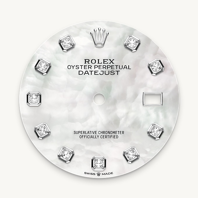 Rolex Datejust腕錶白色黃金鋼（蠔式鋼與白色黃金的組合）款，M126234-0019 - 歐洲坊