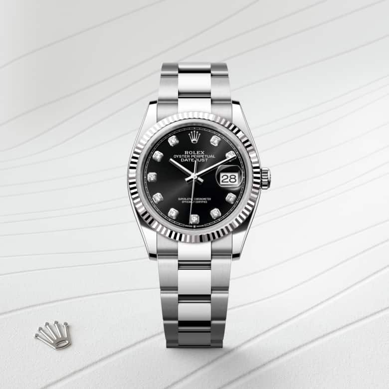 Rolex Datejust腕錶白色黃金鋼（蠔式鋼與白色黃金的組合）款，M126234-0028 - 歐洲坊