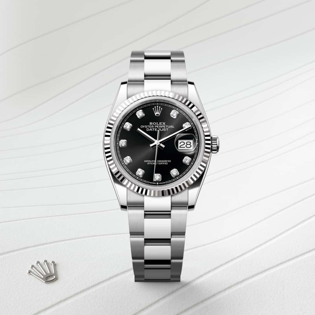 Rolex Datejust腕錶白色黃金鋼（蠔式鋼與白色黃金的組合）款，M126234-0028 - 歐洲坊