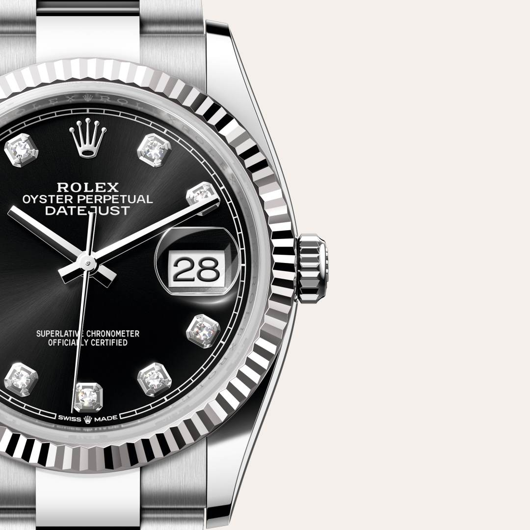 Rolex Datejust腕錶白色黃金鋼（蠔式鋼與白色黃金的組合）款，M126234-0028 - 歐洲坊
