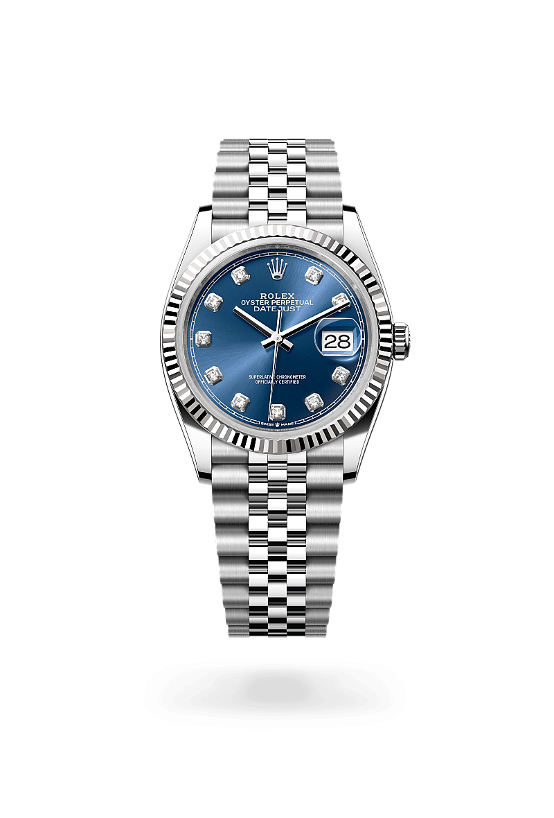 Rolex Datejust腕錶白色黃金鋼（蠔式鋼與白色黃金的組合）款，M126234-0037 - 歐洲坊
