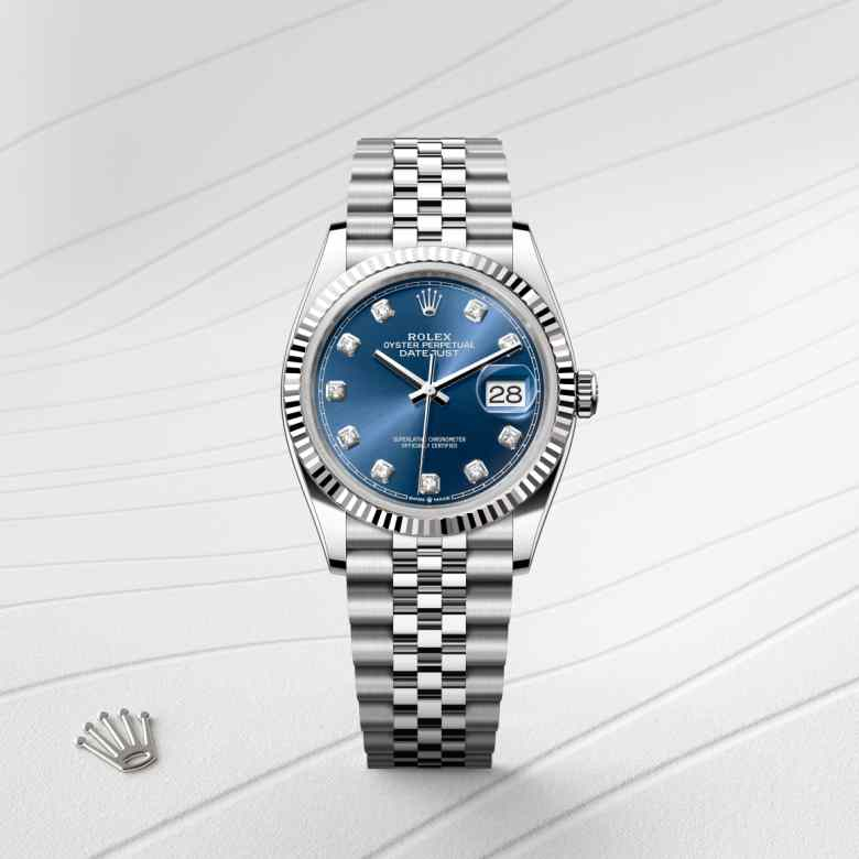 Rolex Datejust腕錶白色黃金鋼（蠔式鋼與白色黃金的組合）款，M126234-0037 - 歐洲坊