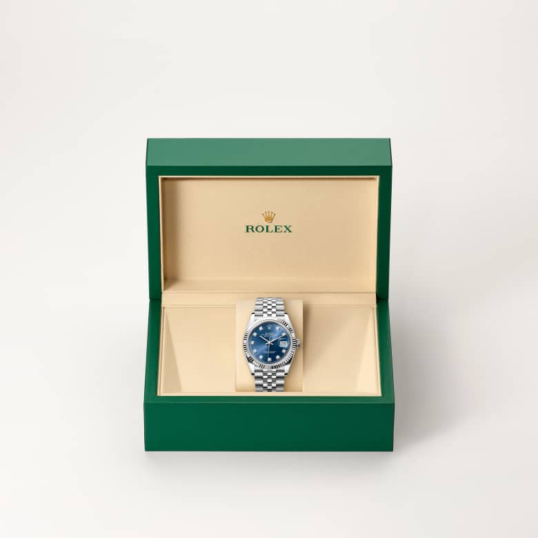 Rolex Datejust腕錶白色黃金鋼（蠔式鋼與白色黃金的組合）款，M126234-0037 - 歐洲坊