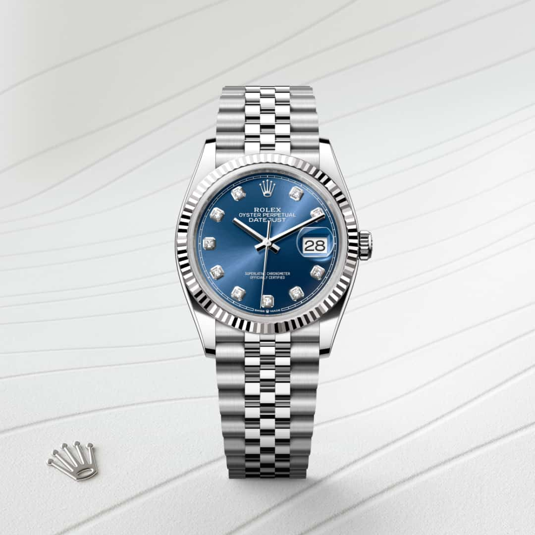 Rolex Datejust腕錶白色黃金鋼（蠔式鋼與白色黃金的組合）款，M126234-0037 - 歐洲坊