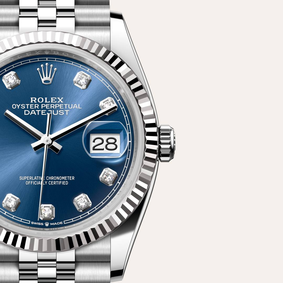 Rolex Datejust腕錶白色黃金鋼（蠔式鋼與白色黃金的組合）款，M126234-0037 - 歐洲坊