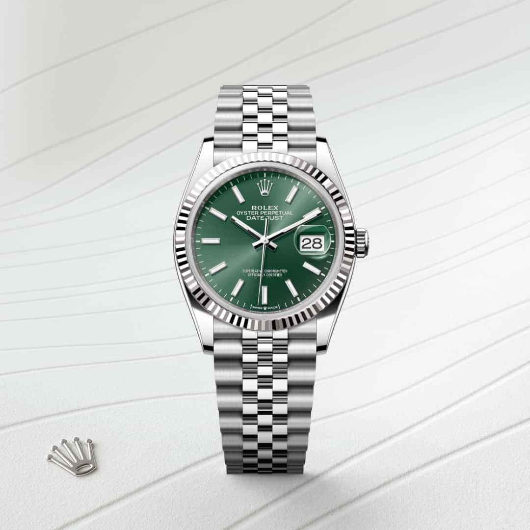 Rolex Datejust腕錶白色黃金鋼（蠔式鋼與白色黃金的組合）款，M126234-0051 - 歐洲坊