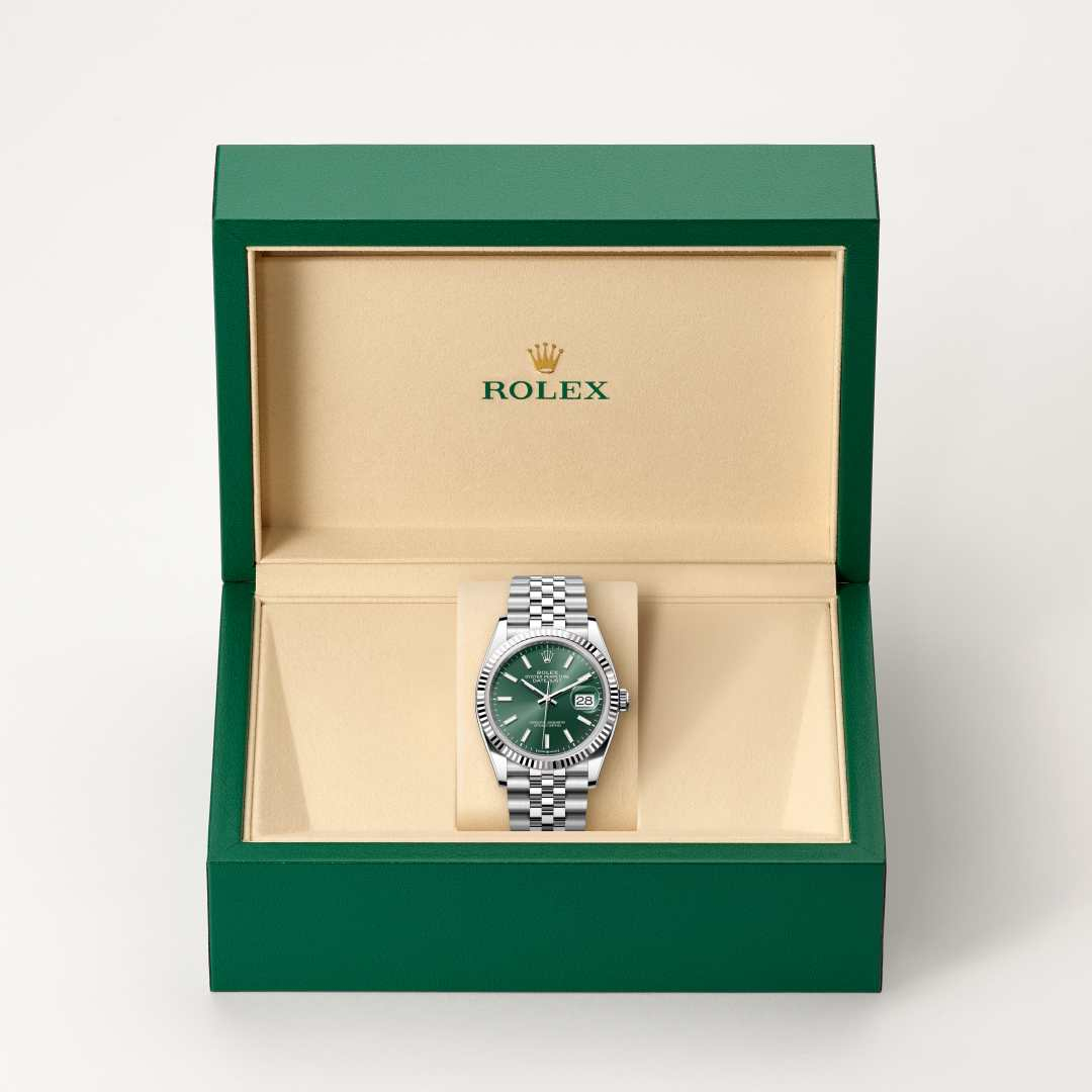 Rolex Datejust腕錶白色黃金鋼（蠔式鋼與白色黃金的組合）款，M126234-0051 - 歐洲坊