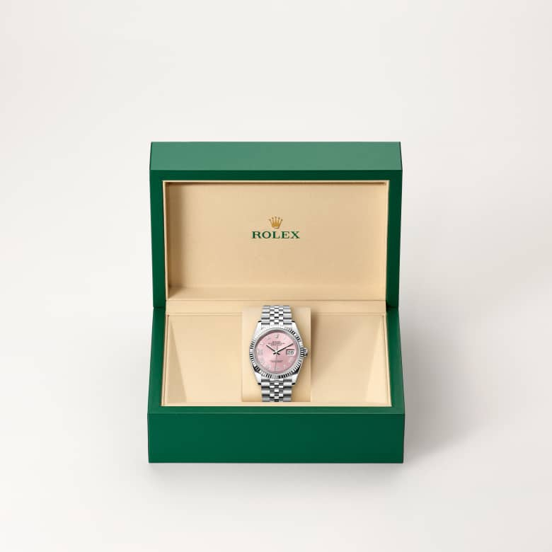 Rolex Datejust腕錶白色黃金鋼（蠔式鋼與白色黃金的組合）款，M126234-0065 - 歐洲坊