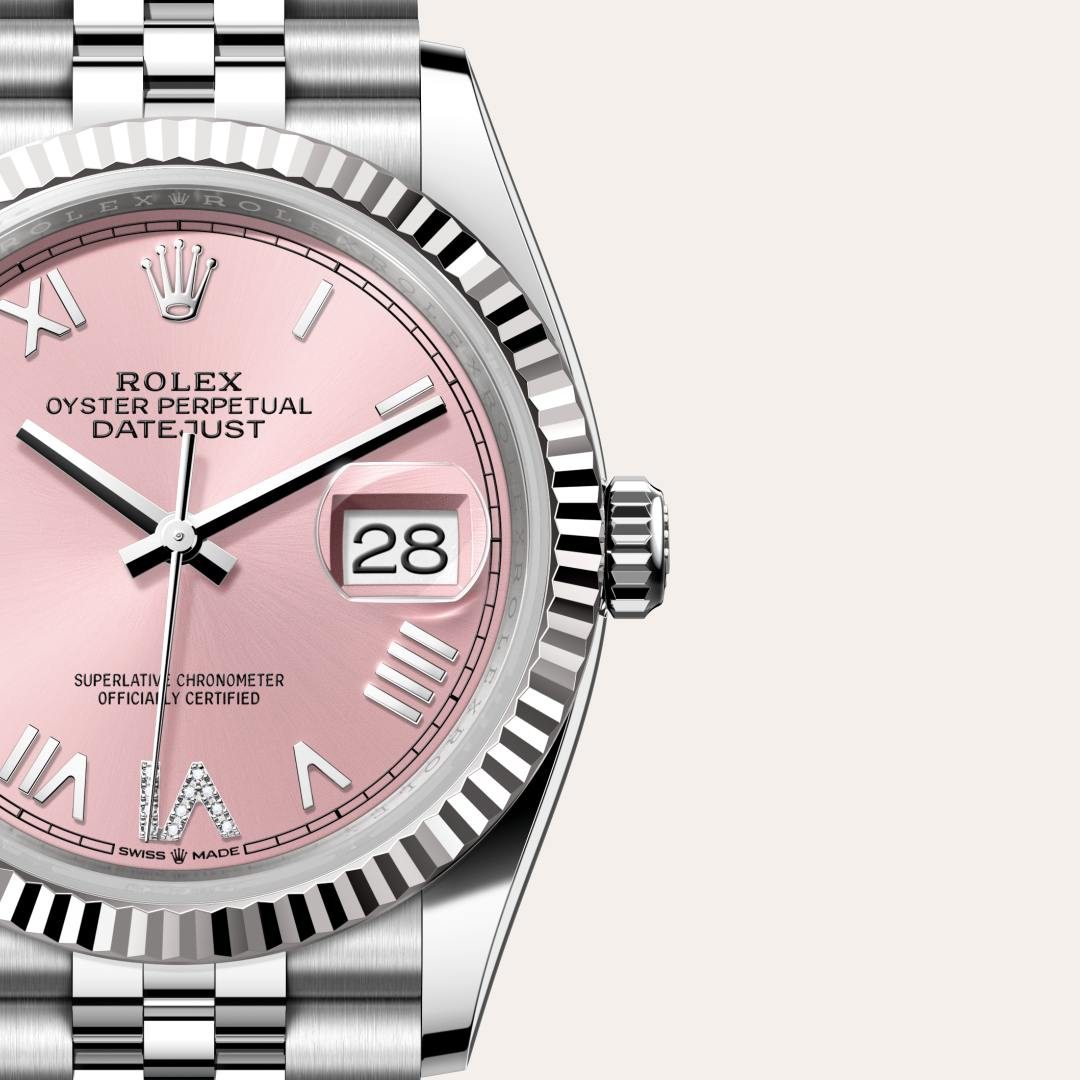Rolex Datejust腕錶白色黃金鋼（蠔式鋼與白色黃金的組合）款，M126234-0065 - 歐洲坊