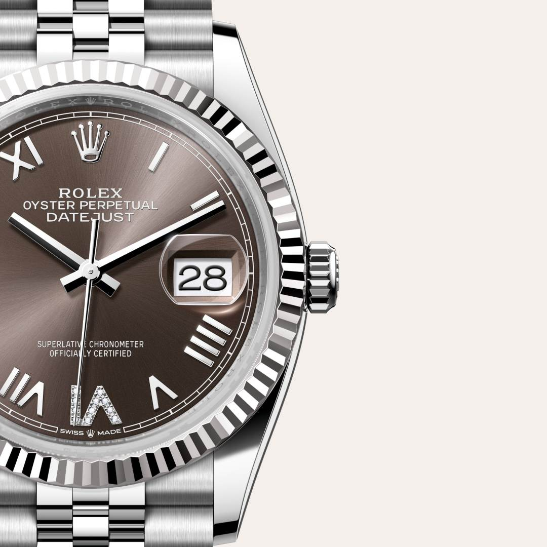 Rolex Datejust腕錶白色黃金鋼（蠔式鋼與白色黃金的組合）款，M126234-0071 - 歐洲坊
