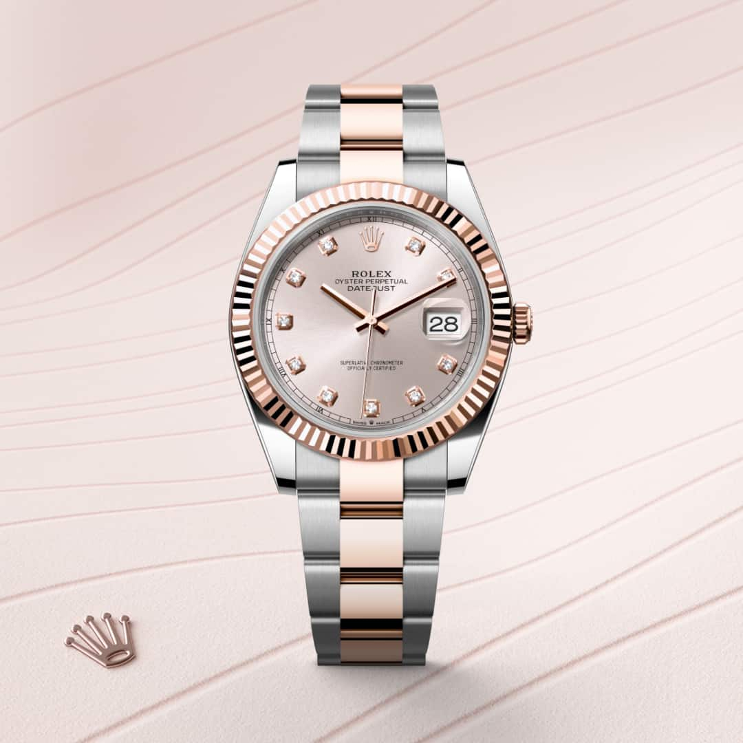 Rolex Datejust腕錶永恒玫瑰金鋼（蠔式鋼與永恒玫瑰金的組合）款，M126331-0007 - 歐洲坊