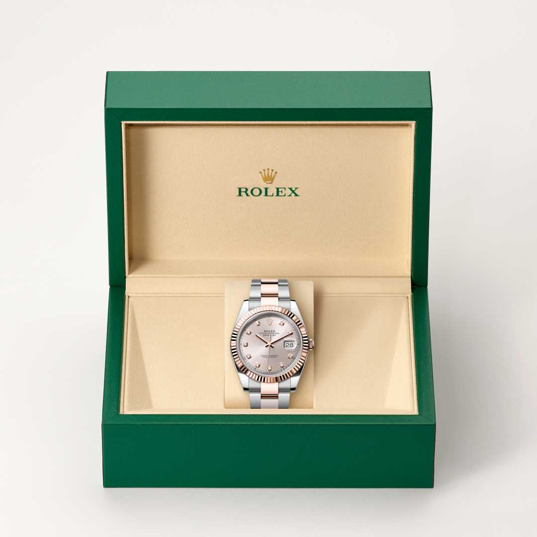 Rolex Datejust腕錶永恒玫瑰金鋼（蠔式鋼與永恒玫瑰金的組合）款，M126331-0007 - 歐洲坊