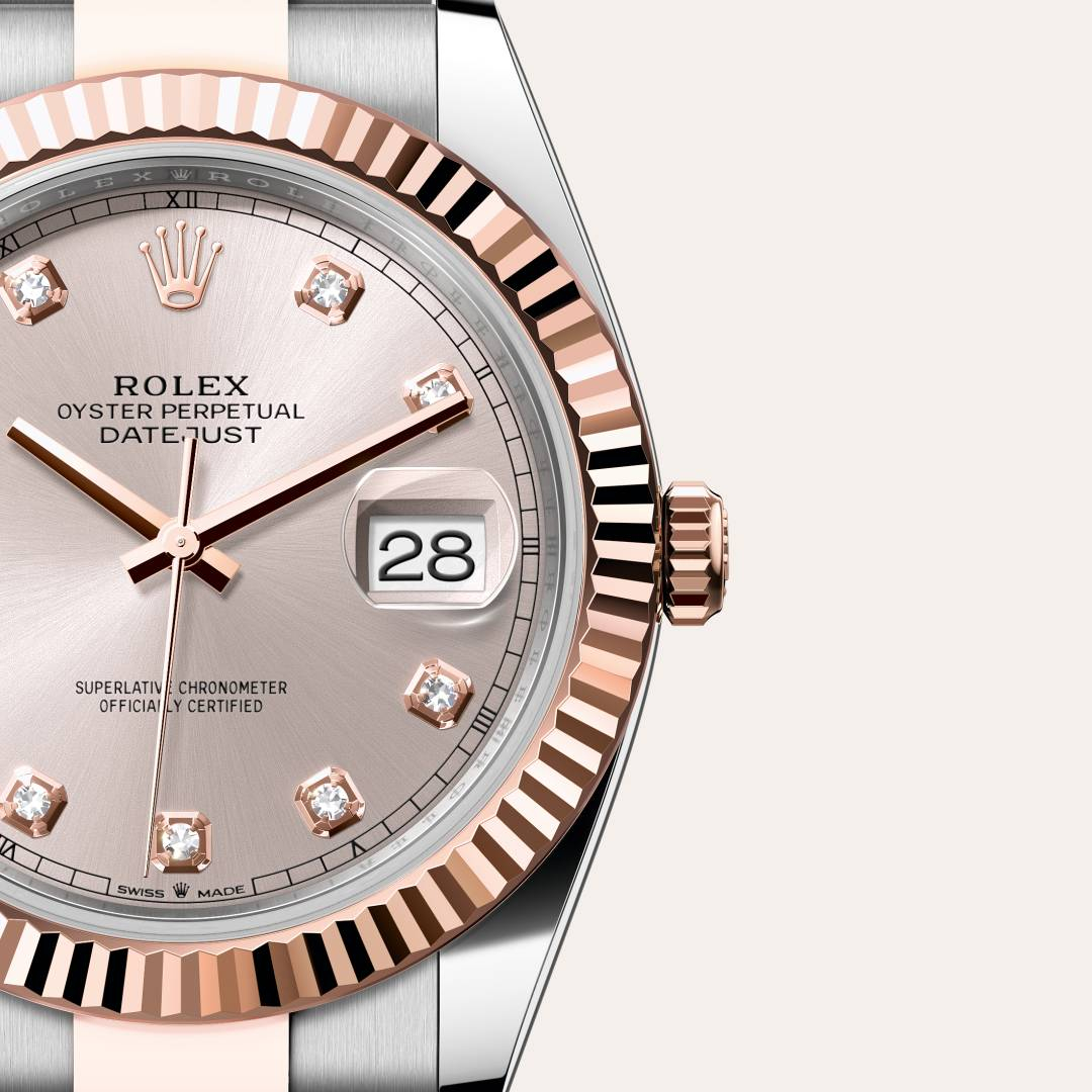 Rolex Datejust腕錶永恒玫瑰金鋼（蠔式鋼與永恒玫瑰金的組合）款，M126331-0007 - 歐洲坊