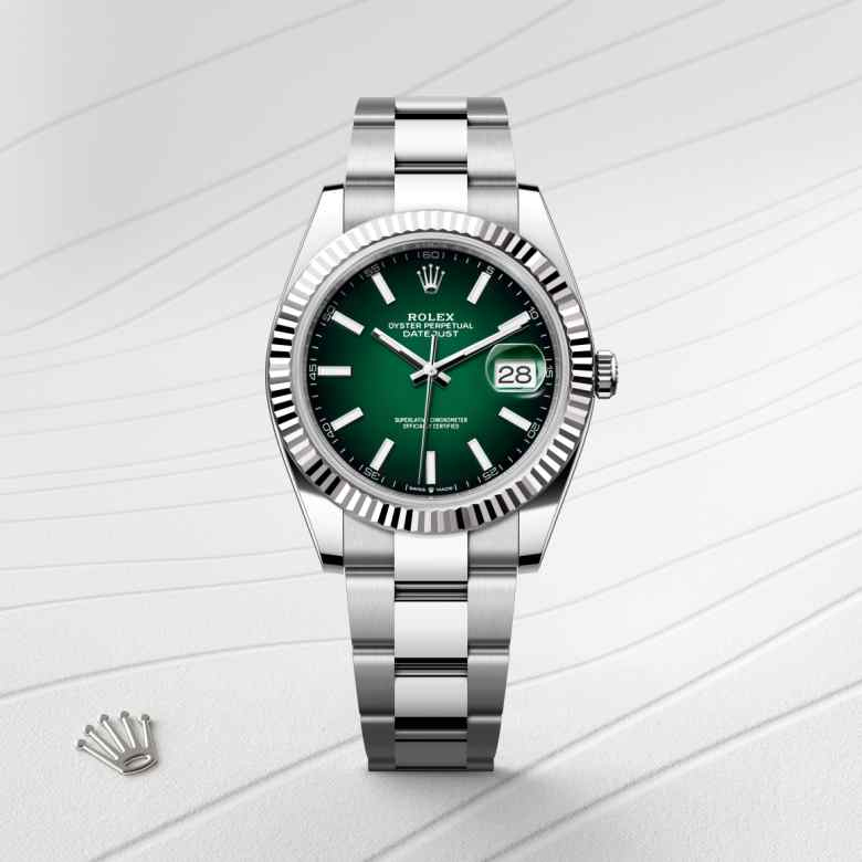 Rolex Datejust腕錶白色黃金鋼（蠔式鋼與白色黃金的組合）款，M126334-0033 - 歐洲坊