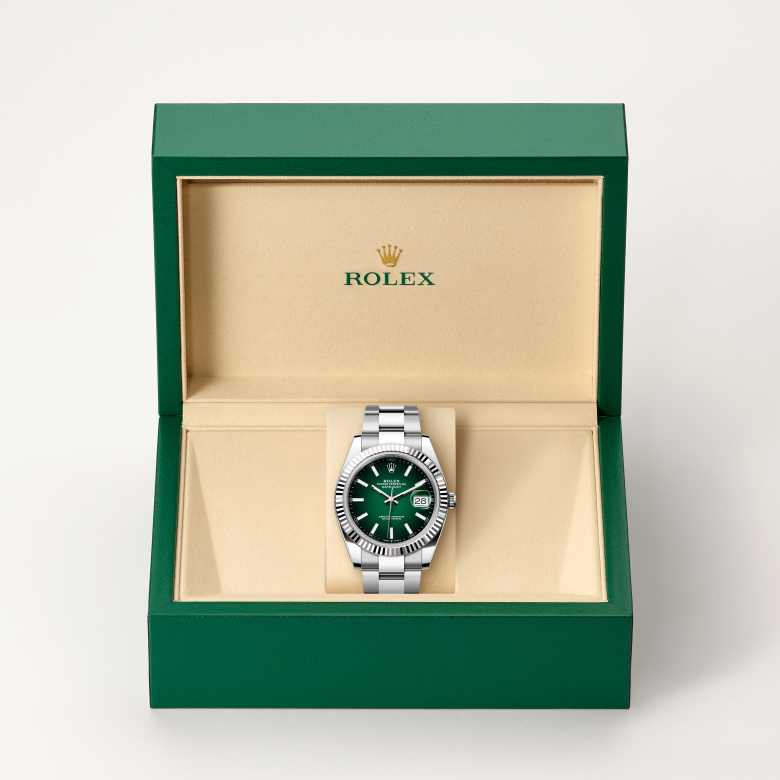 Rolex Datejust腕錶白色黃金鋼（蠔式鋼與白色黃金的組合）款，M126334-0033 - 歐洲坊