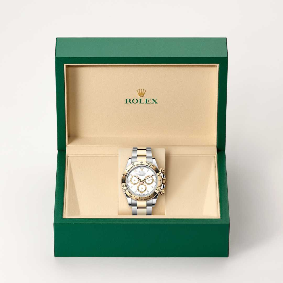 Rolex Cosmograph Daytona腕錶黃金鋼（蠔式鋼與黃金的組合）款，M126503-0001 - 歐洲坊