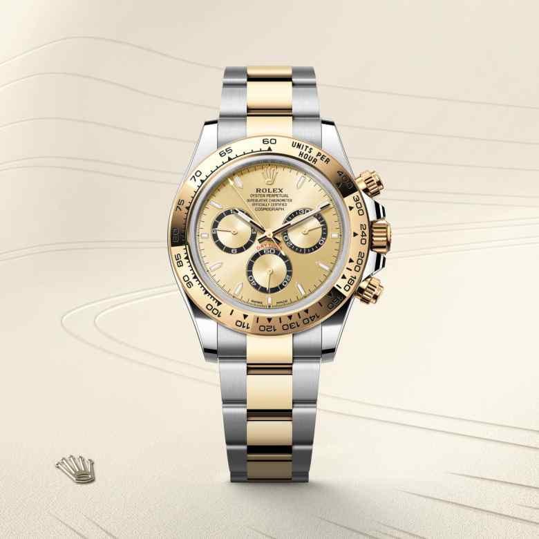 Rolex Cosmograph Daytona腕錶黃金鋼（蠔式鋼與黃金的組合）款，M126503-0004 - 歐洲坊
