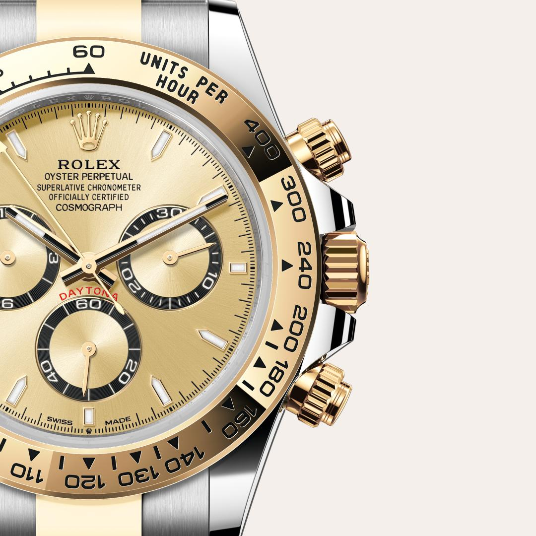 Rolex Cosmograph Daytona腕錶黃金鋼（蠔式鋼與黃金的組合）款，M126503-0004 - 歐洲坊