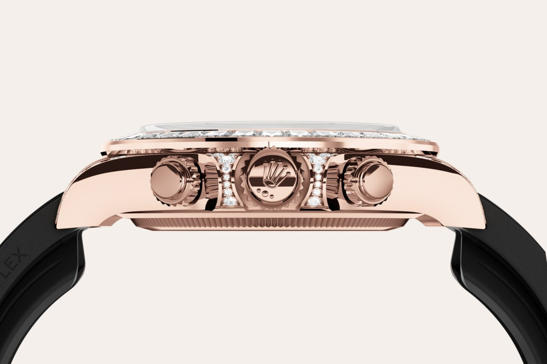 Rolex Cosmograph Daytona腕錶18K永恒玫瑰金，錶耳鑲鑽石款，M126535TBR-0002 - 歐洲坊
