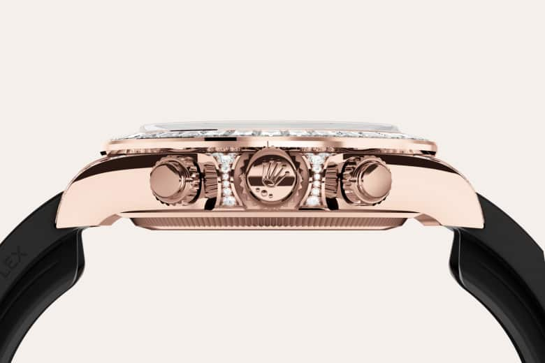 Rolex Cosmograph Daytona腕錶18K永恒玫瑰金，錶耳鑲鑽石款，M126535TBR-0002 - 歐洲坊
