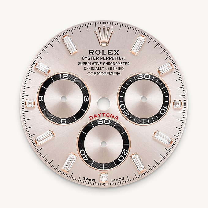 Rolex Cosmograph Daytona腕錶18K永恒玫瑰金，錶耳鑲鑽石款，M126535TBR-0002 - 歐洲坊