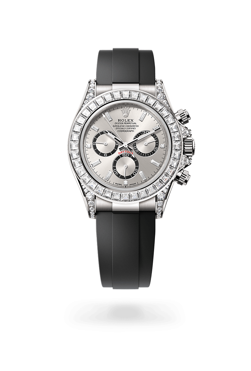 Rolex Cosmograph Daytona腕錶18K白色黃金，錶耳鑲鑽石款，M126539TBR-0002 - 歐洲坊