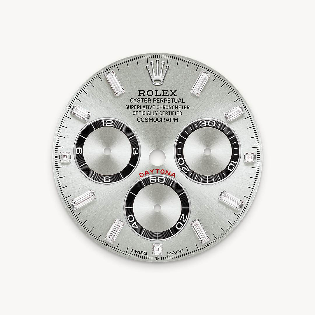 Rolex Cosmograph Daytona腕錶18K白色黃金，錶耳鑲鑽石款，M126539TBR-0002 - 歐洲坊