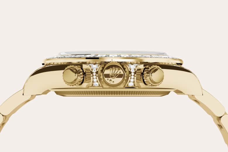 Rolex Cosmograph Daytona腕錶18K黃金，錶耳鑲鑽石款，M126598TBR-0001 - 歐洲坊
