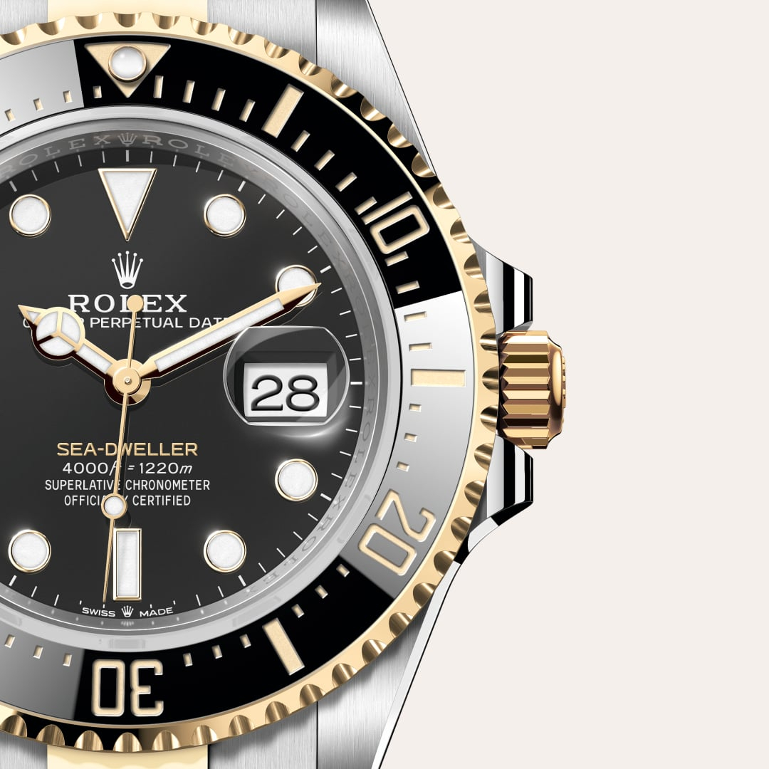 Rolex Sea-Dweller腕錶黃金鋼（蠔式鋼與黃金的組合）款，M126603-0001 - 歐洲坊