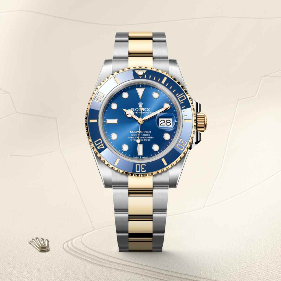 Rolex Submariner腕錶黃金鋼（蠔式鋼與黃金的組合）款，M126613LB-0002 - 歐洲坊