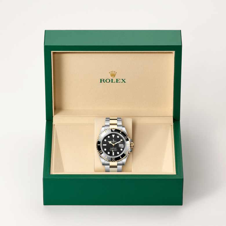 Rolex Submariner腕錶黃金鋼（蠔式鋼與黃金的組合）款，M126613LN-0002 - 歐洲坊