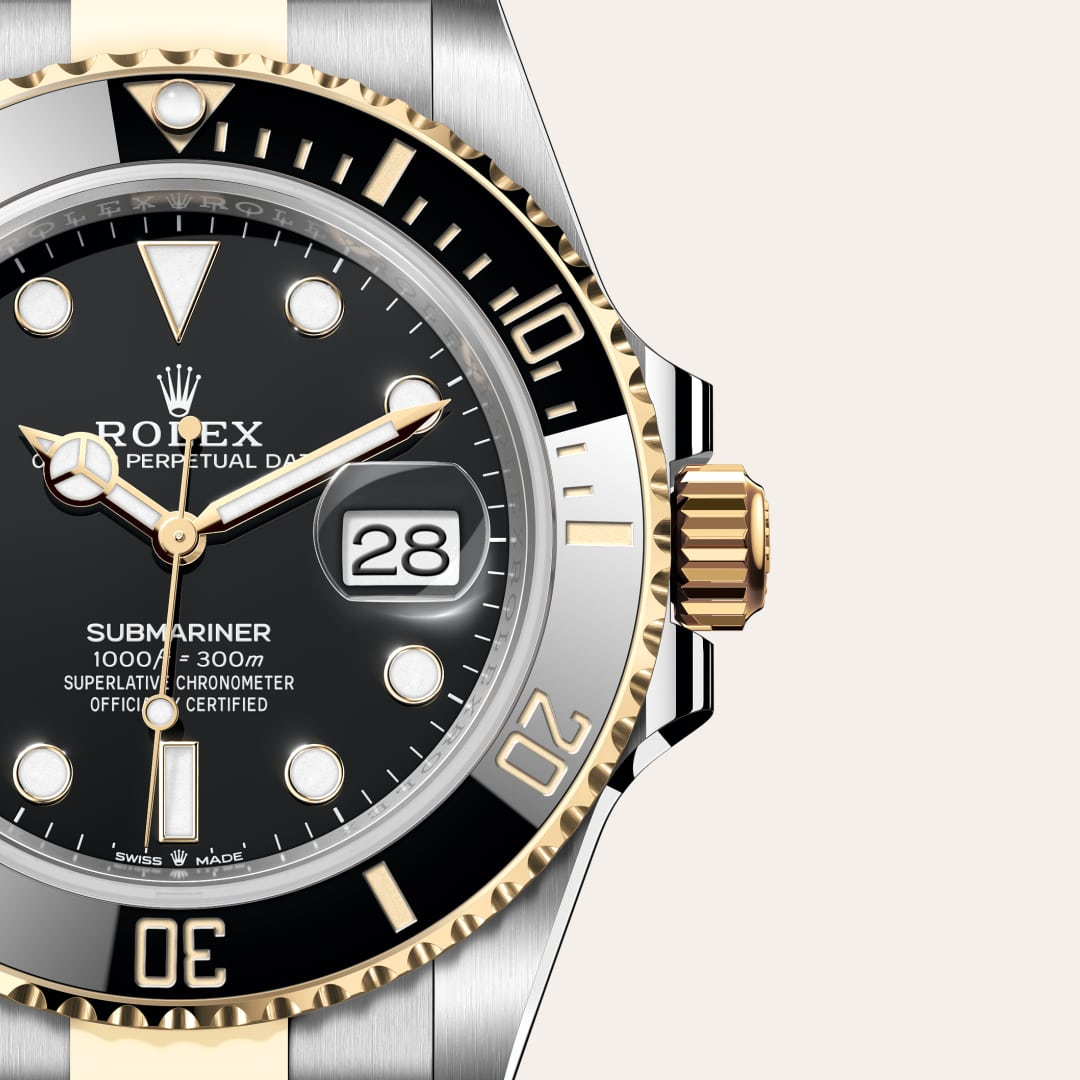 Rolex Submariner腕錶黃金鋼（蠔式鋼與黃金的組合）款，M126613LN-0002 - 歐洲坊