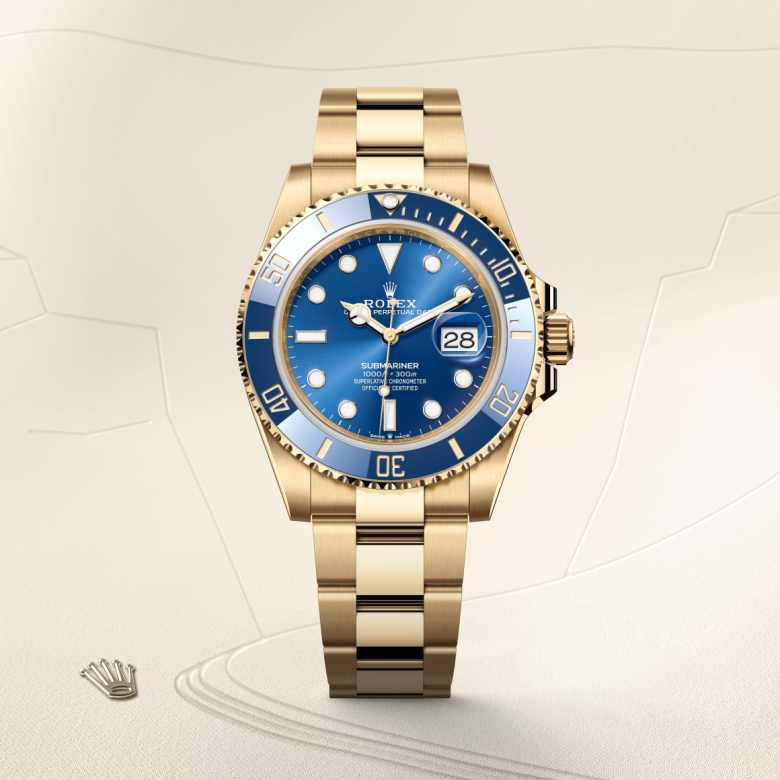 Rolex Submariner腕錶18K黃金款，M126618LB-0002 - 歐洲坊