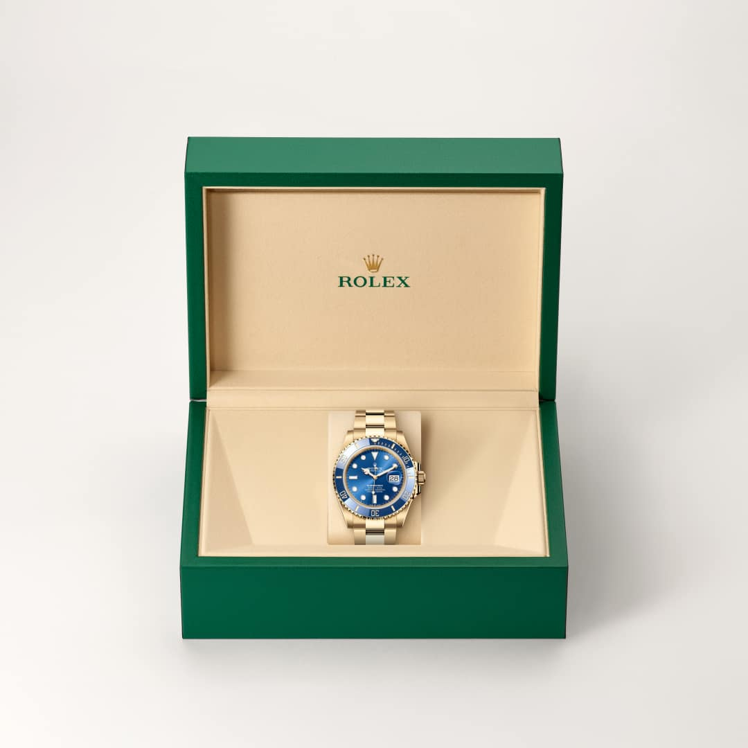 Rolex Submariner腕錶18K黃金款，M126618LB-0002 - 歐洲坊